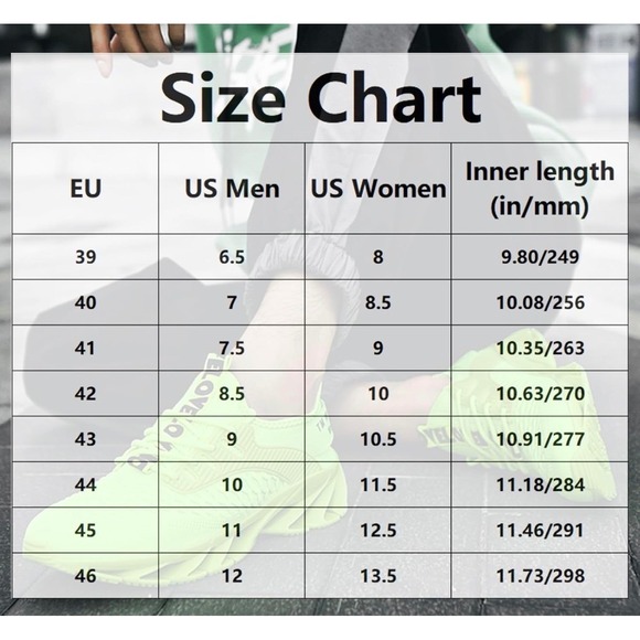 Mens White Blade Running Sneakers Fashion Mesh Athletic Shoes Sz 9.5 NEW - Picture 15 of 15